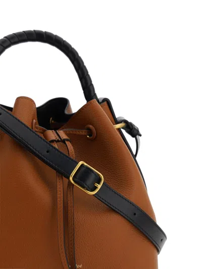 Shop Chloé Shoulder Bags In Brown
