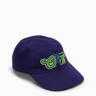 Shop Off-white ™ Hat With Embroidery In Purple