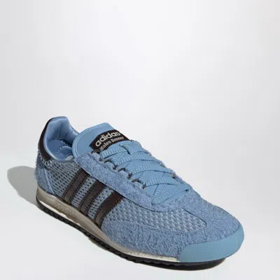 Shop Adidas Originals By Wales Bonner Adidas By Wales Bonner Sneaker Wales Bonner Sl76 Ash Blue/core Black/ash