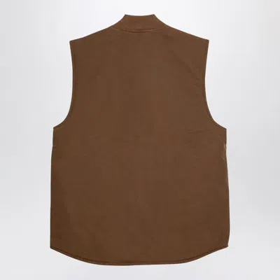 Shop Carhartt Wip Hamilton Brown Classic Vest In Beige