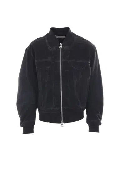 Alexander Mcqueen Alexander Mc Queen Lightweight Zipped Jacket Black In Black