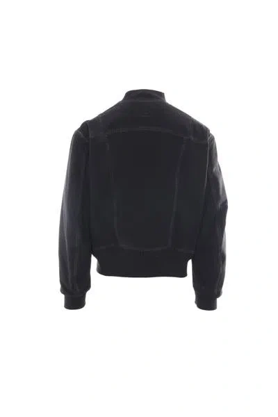 Alexander Mcqueen Alexander Mc Queen Lightweight Zipped Jacket Black In Black