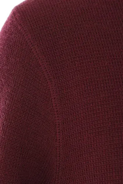 Shop Bottega Veneta Sweaters In Dark Garnet