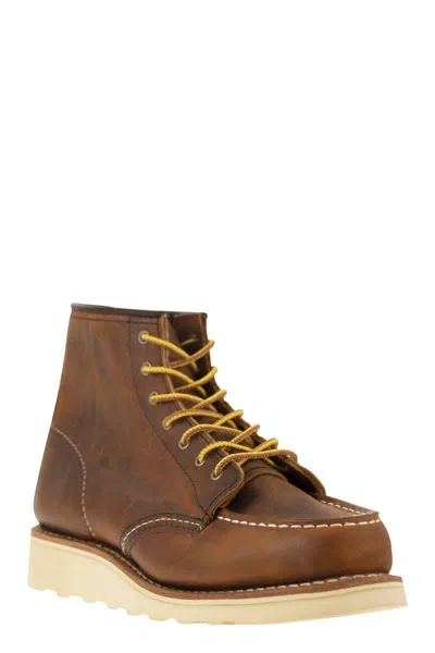 Red Wing Shoes 03375 Classic Moc Toe Mountain Boots In Brown