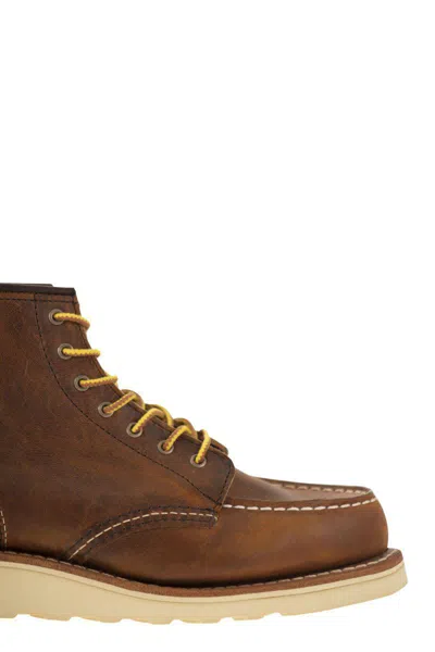 Red Wing Shoes 03375 Classic Moc Toe Mountain Boots In Brown