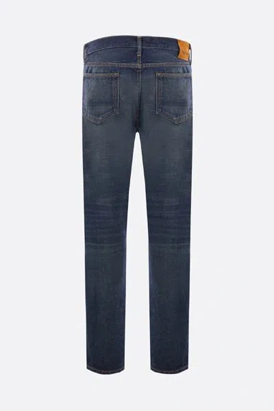 Shop Tom Ford Jeans In Strong Highlow Blue