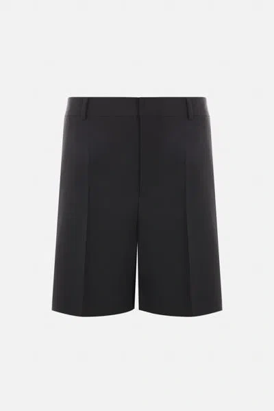 Shop Valentino Garavani Shorts In Black