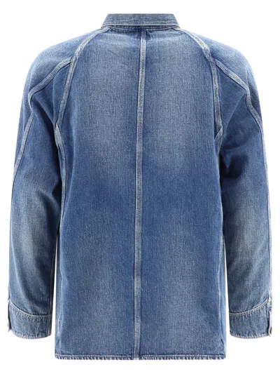 Shop Orslow 1950 Jackets Light Blue