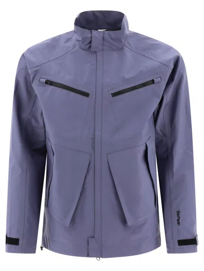 Shop Gr10k 3l Vega Microsquare Jackets Blue