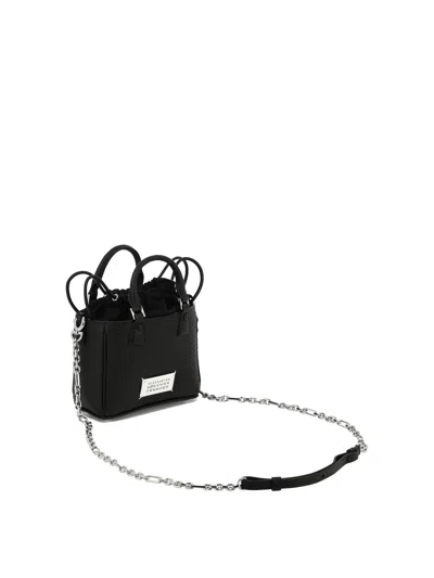 Shop Maison Margiela 5ac Horizontal Crossbody Bags Black