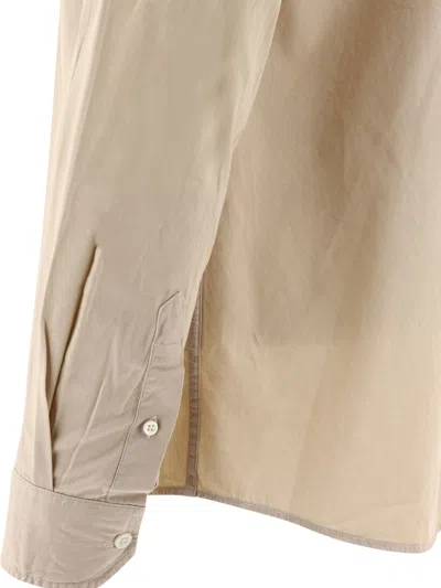 Shop Norse Projects Anton Light Twill Shirts Beige