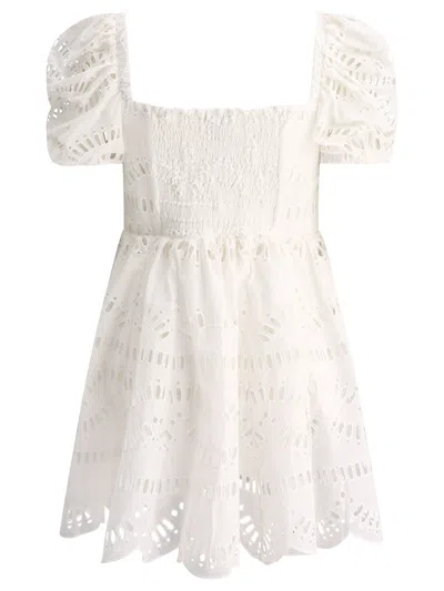 Shop Charo Ruiz Ayiak Dresses White