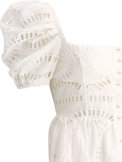 Shop Charo Ruiz Ayiak Dresses White
