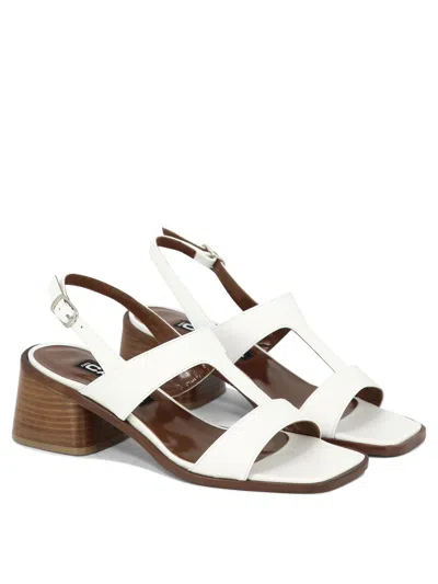 Shop Carel Babylone Sandals White
