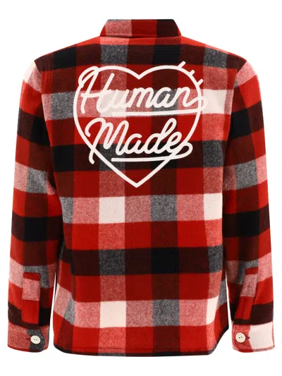 Shop Human Made Beaverblock Shirts Red