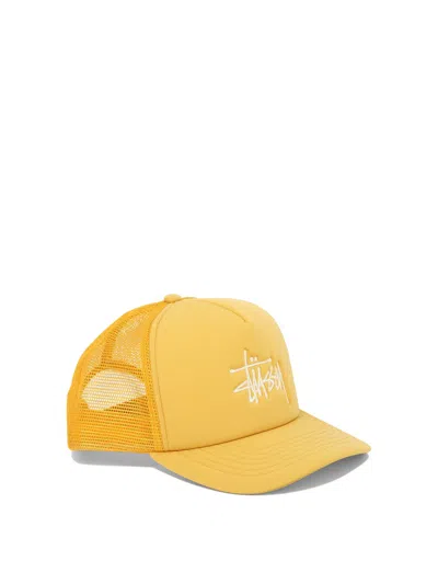 Shop Stussy Big Basic Hats Yellow