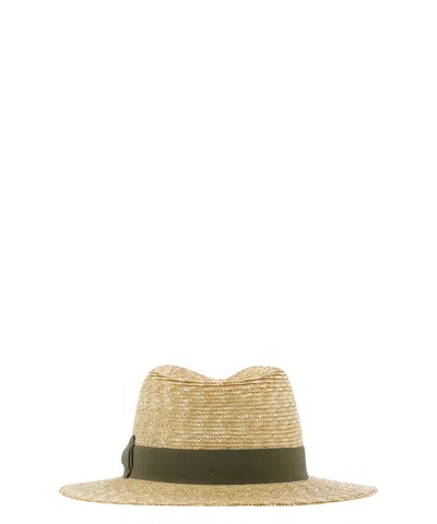 Shop Montegallo Bogart Hats Beige