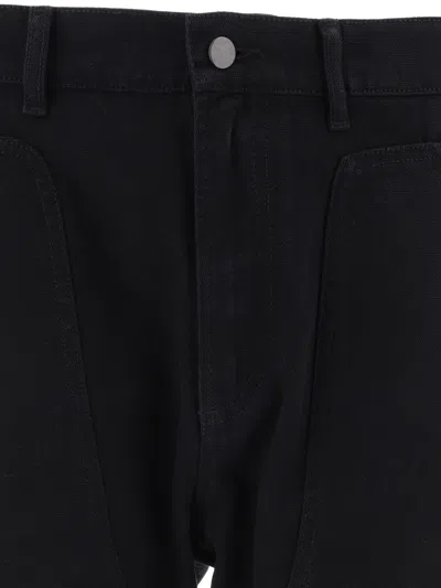 Shop Roa Canvas Trousers Black