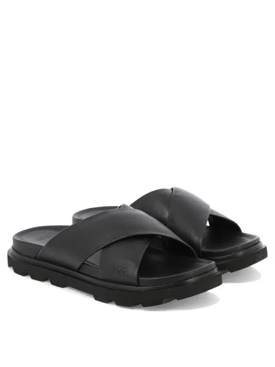 Shop Ugg Capitola Sandals Black