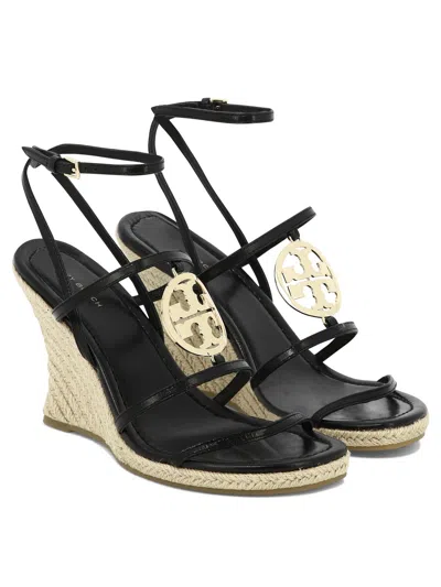 Shop Tory Burch Capri Miller Sandals Black