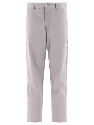 Shop Andblue Carpenter Trousers Grey