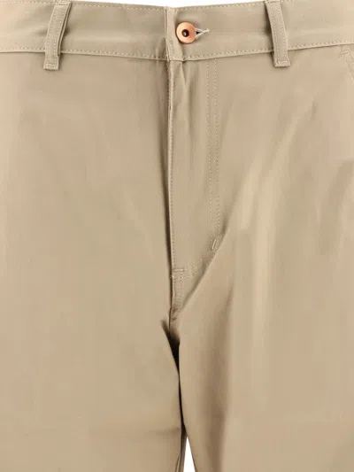 Shop Andblue Carpenter Trousers Beige