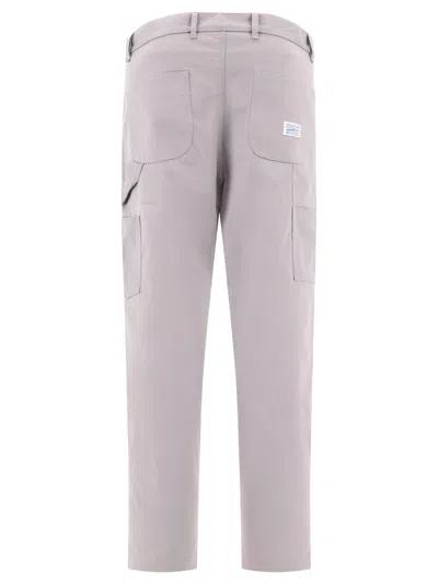 Shop Andblue Carpenter Trousers Grey