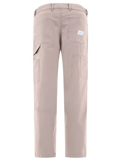 Shop Andblue Carpenter Trousers Brown