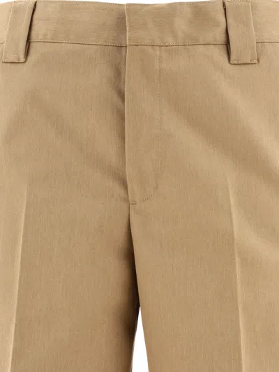 Shop Golden Goose Chino Skate Trousers Beige