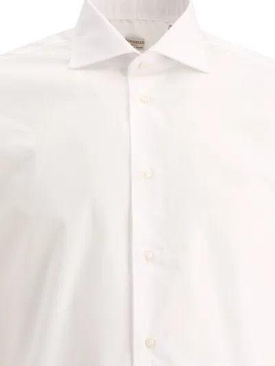 Shop Borriello Classic Shirt Shirts White