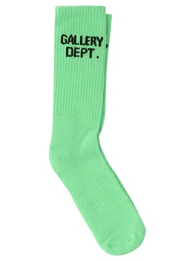 Shop Gallery Dept. Crew Socks Green