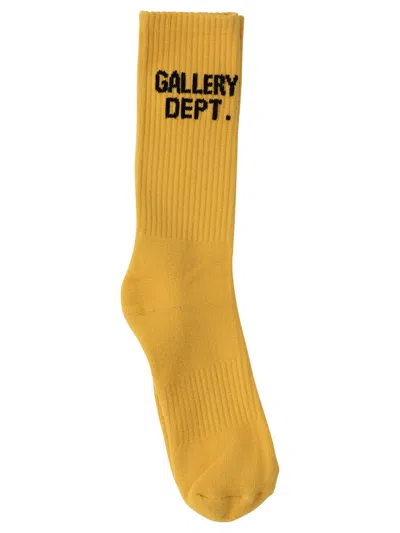 Shop Gallery Dept. Crew Socks Yellow