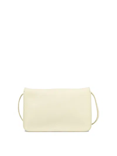Shop Marni Crossbody Bag With Mending Crossbody Bags White