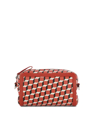 Shop Pierre Hardy Cube Box Crossbody Bags Red