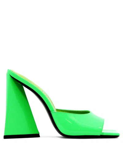 Shop Attico Devon Sandals Green