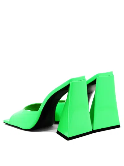Shop Attico Devon Sandals Green