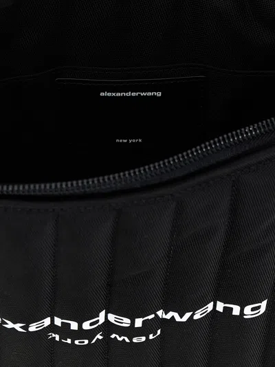 Shop Alexander Wang Elite Tech Shoulder Bag Shoulder Bags Black