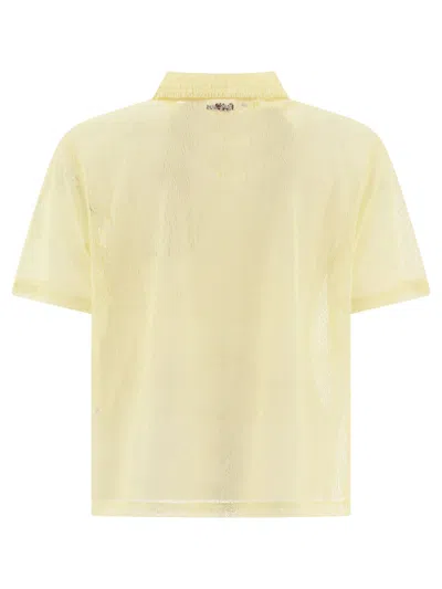 Shop Brain Dead Engineered Mesh Shirts Yellow