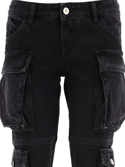Shop Attico Essie Trousers Black