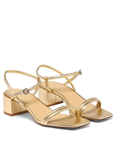 Shop Aeyde Estelle Sandals Gold
