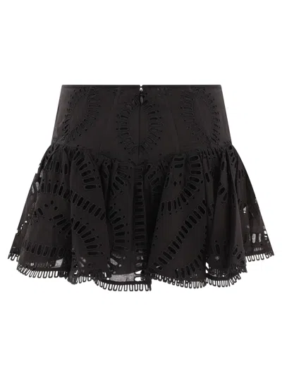Shop Charo Ruiz Favik Skirts Black