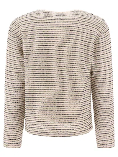 Shop Brain Dead Gauze Sweater Knitwear Beige