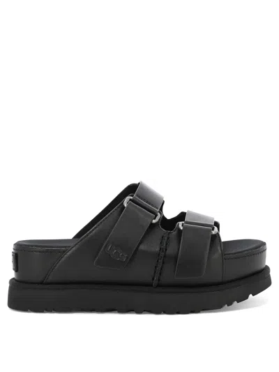 Shop Ugg Goldenstar Sandals Black