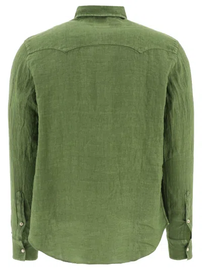 Shop Mc2 Saint Barth Greg Shirts Green