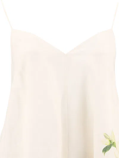 Shop Zimmermann Harmony Swing Dresses White