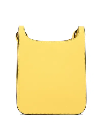 Shop Mcm Himmel Crossbody Bags Yellow