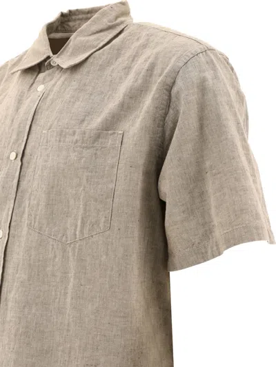 Shop Norse Projects Ivan Relaxed Shirts Beige