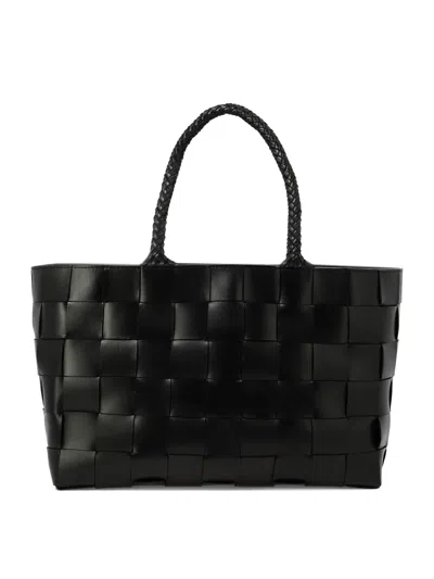 Shop Dragon Diffusion Japan Shoulder Bags Black