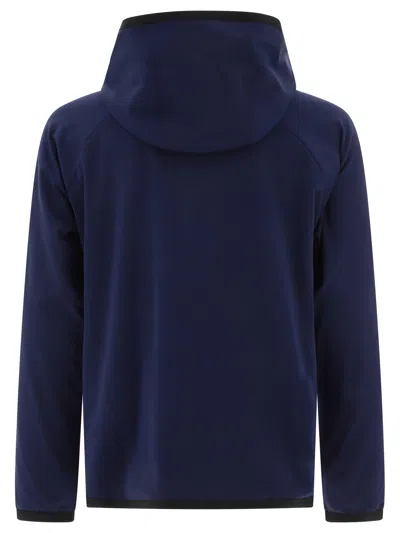 Shop Dolce & Gabbana Jersey Jacket With Hood Jackets Blue