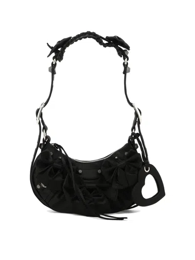 Shop Balenciaga Le Cagole Xs Crossbody Bags Black
